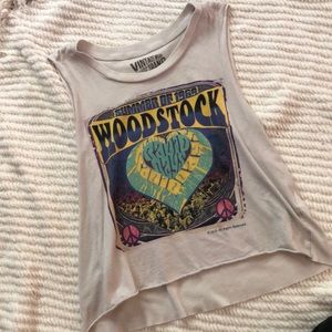 Forever 21 Woodstock Graphic Tank